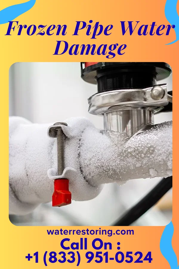 Frozen Pipe Water Damage in Cameron, OK